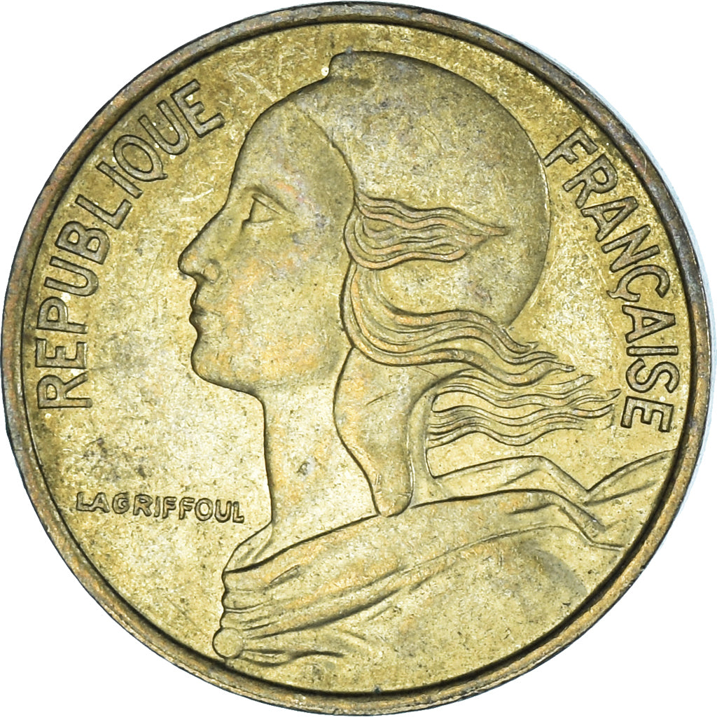 Coin, France, 5 Centimes, 1996