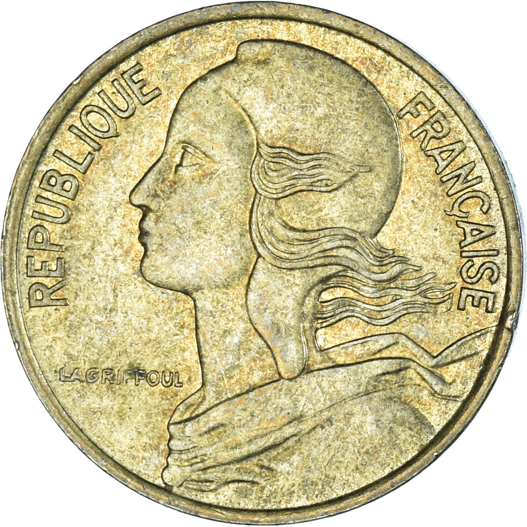 Moneda, Francia, 5 Centimes, 1990