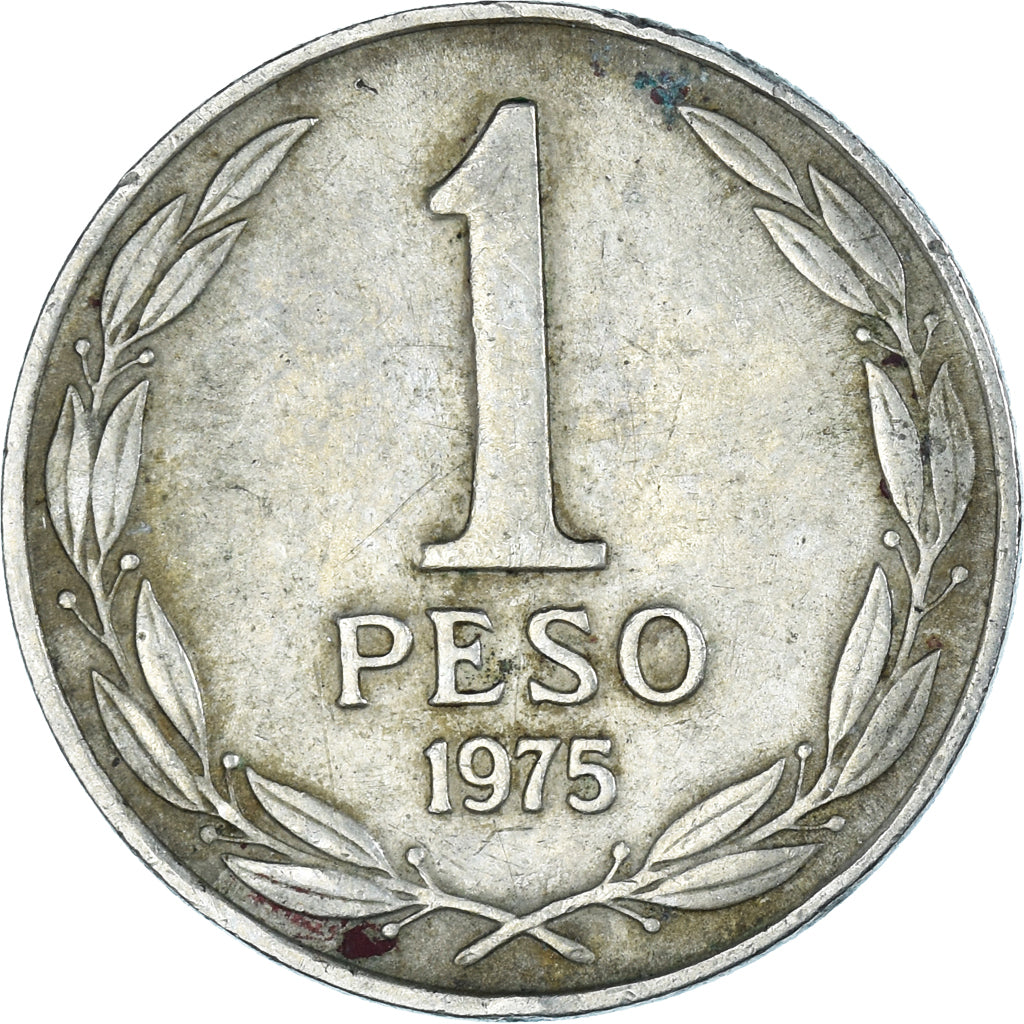 Münze, Chile, Peso, 1975
