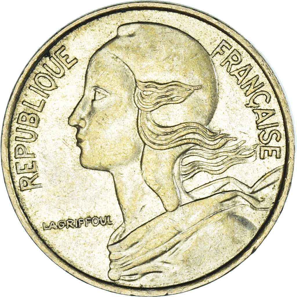 Coin, France, 5 Centimes, 1996