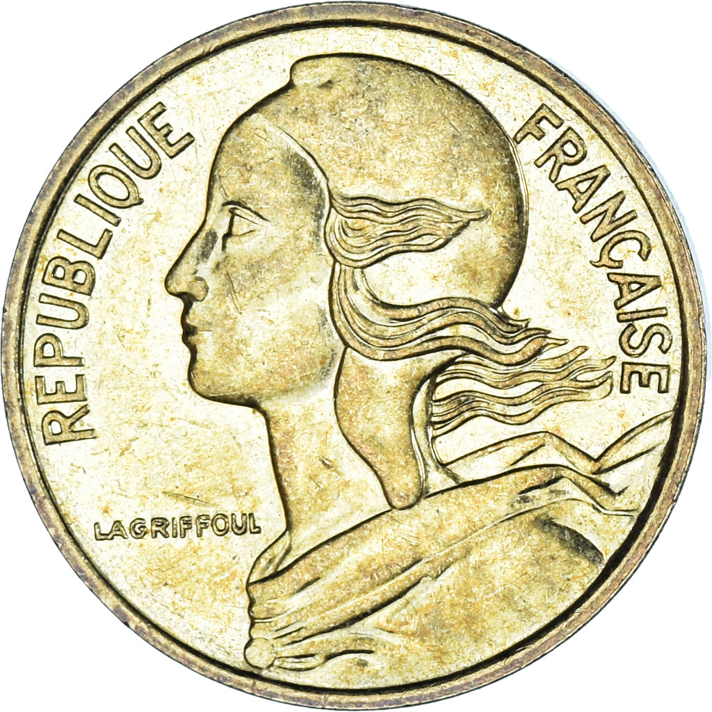 Moneta, Francia, 5 Centimes, 1988