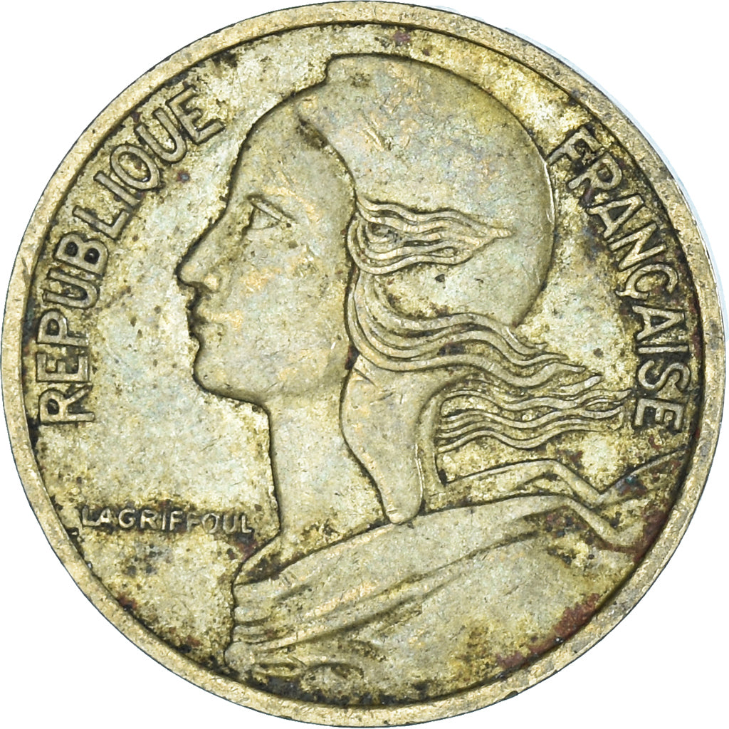 Moeda, França, 5 Centimes, 1978