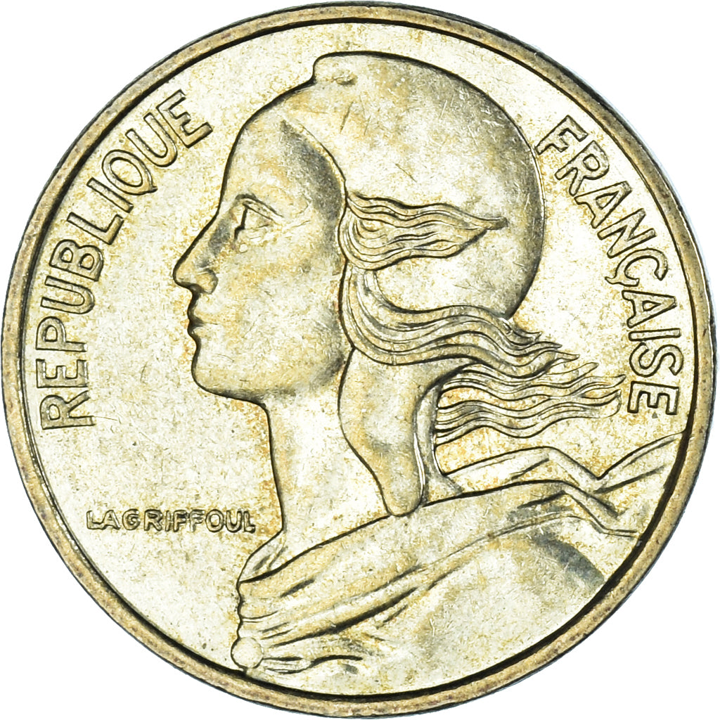 Moneta, Francia, 5 Centimes, 1987