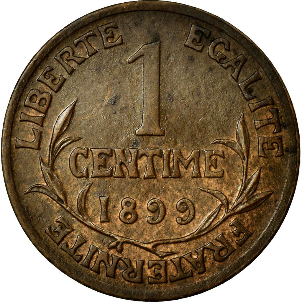 Moneta, Francia, Dupuis, Centime, 1899, BB+, Bronzo, KM:840, Gadoury:90