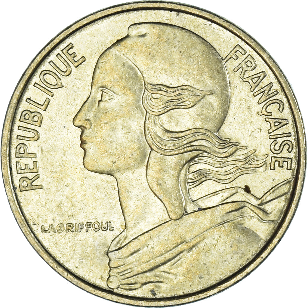 Münze, Frankreich, 5 Centimes, 1996