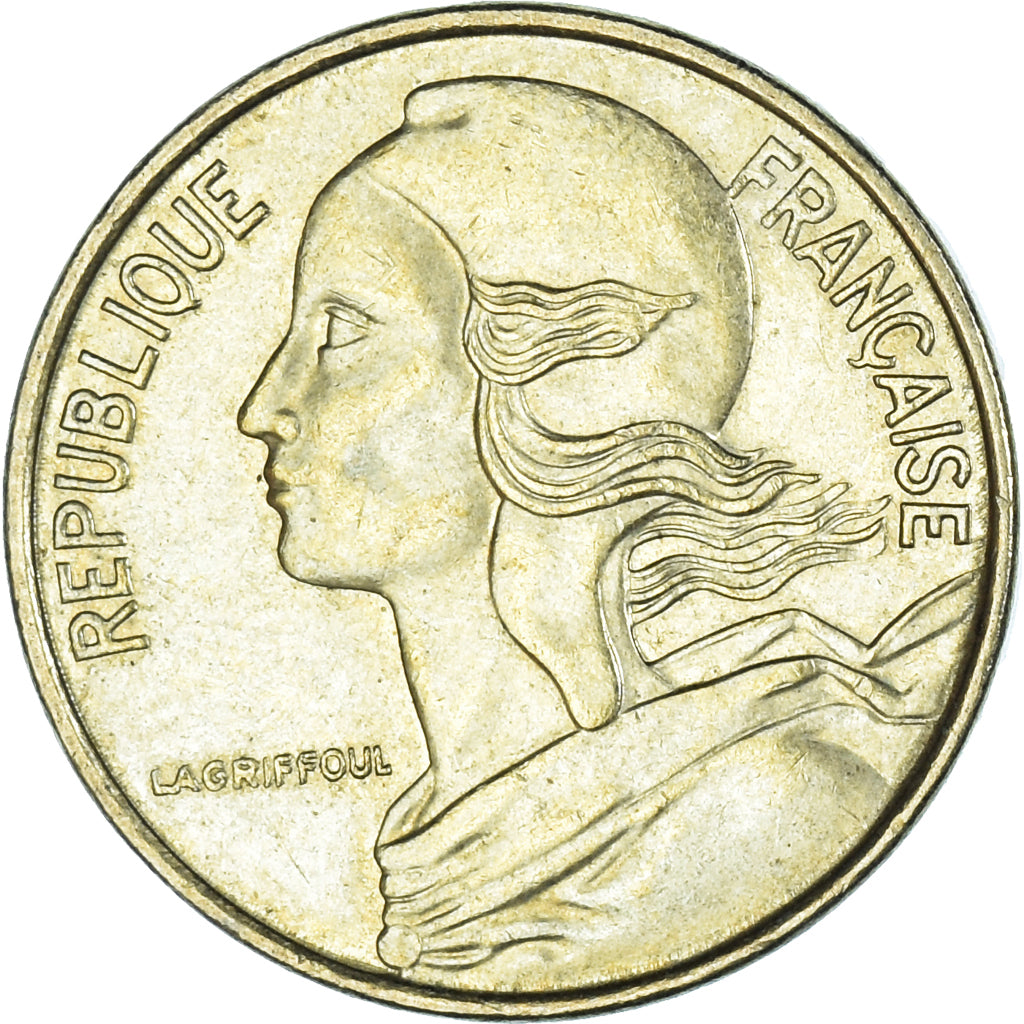 Moneta, Francja, 5 Centimes, 1996