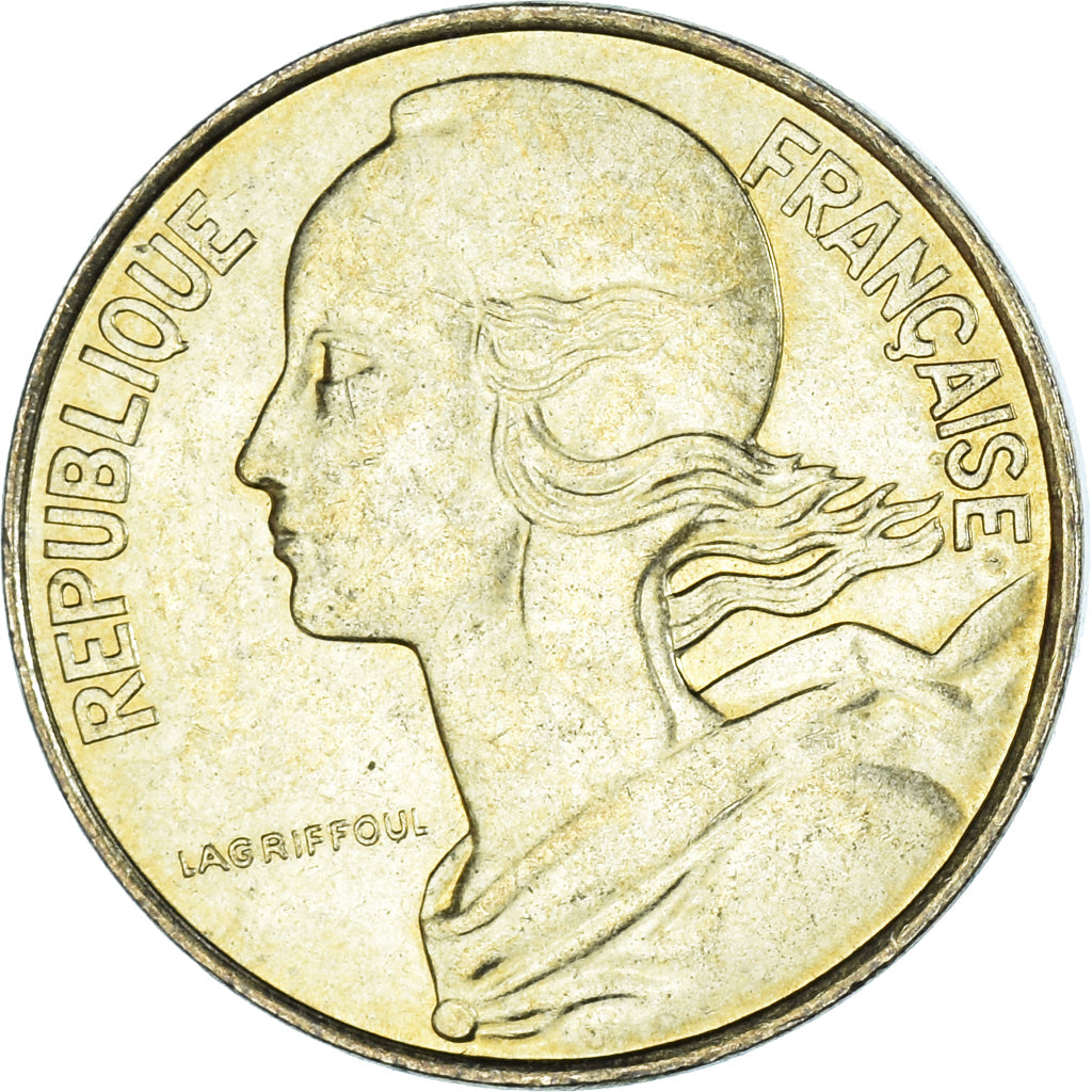Coin, France, 10 Centimes, 1989