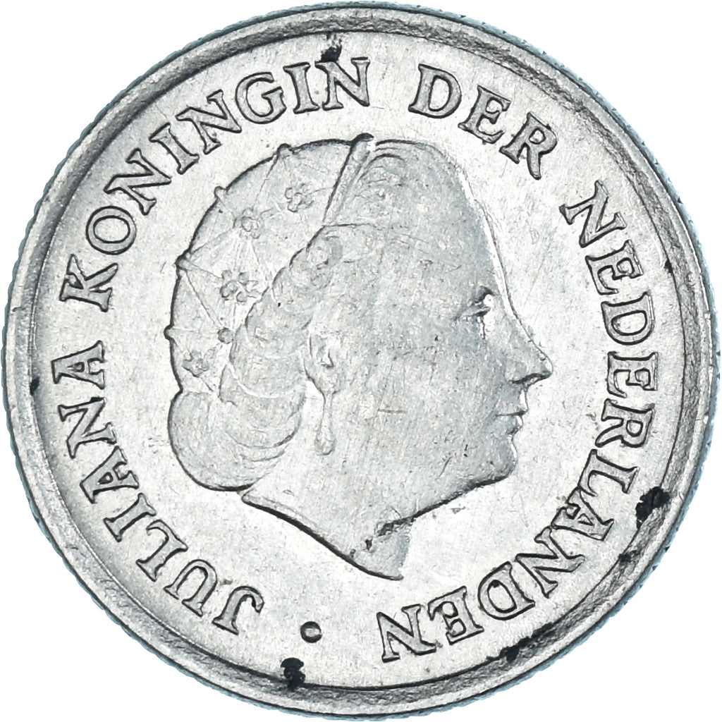 Münze, Niederlande, 10 Cents, 1962
