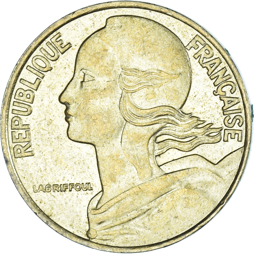 Coin, France, 5 Centimes, 1992