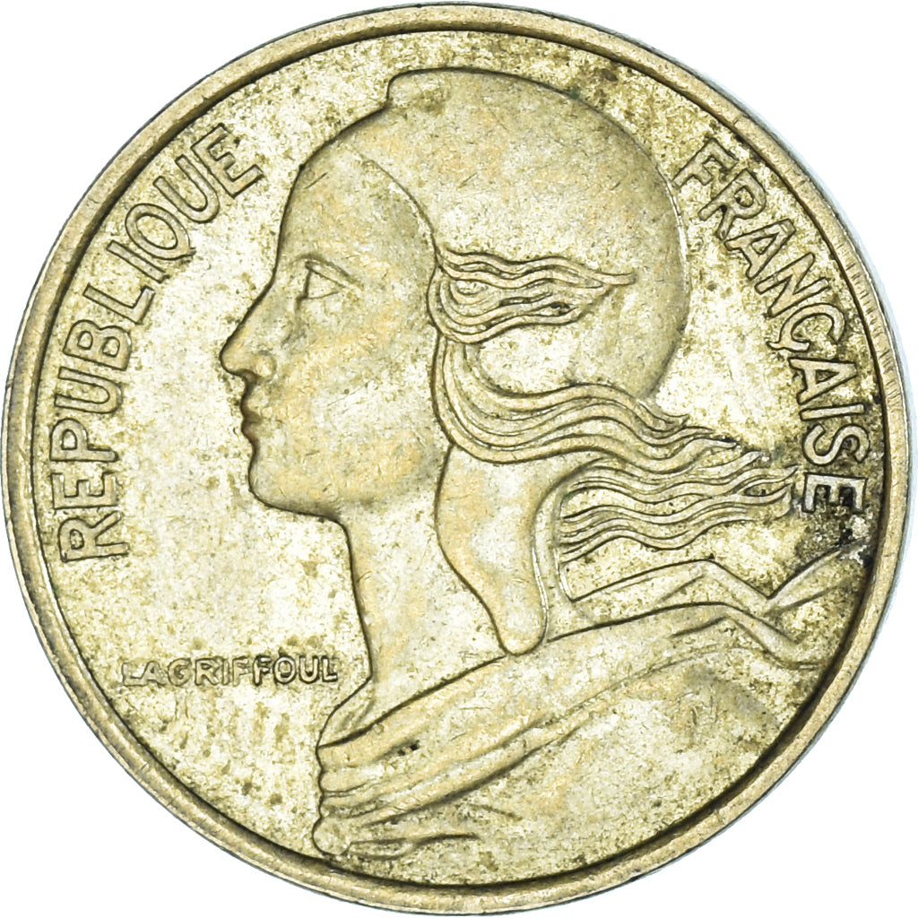 Münze, Frankreich, 5 Centimes, 1986