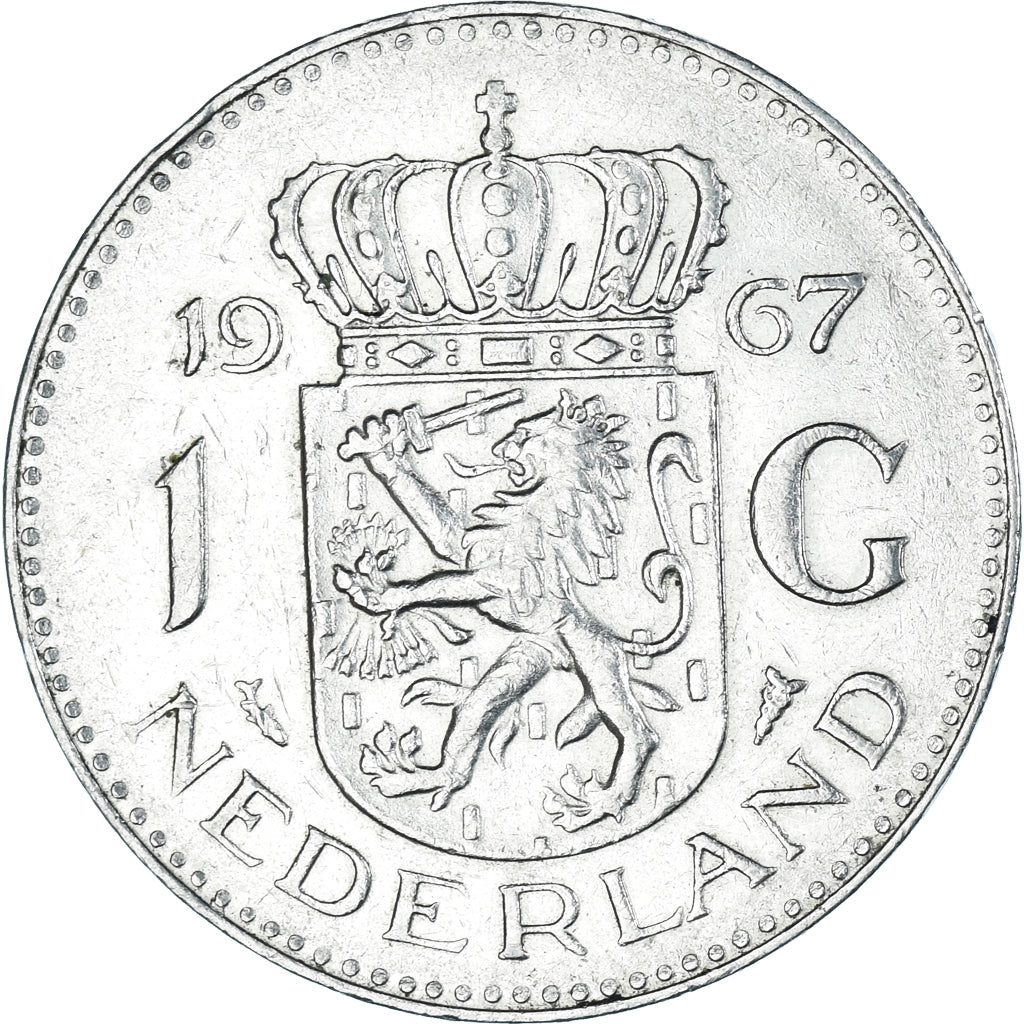 Monnaie, Pays-Bas, Gulden, 1967