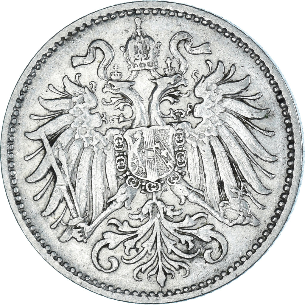 Moneta, Austria, 10 Heller, 1893