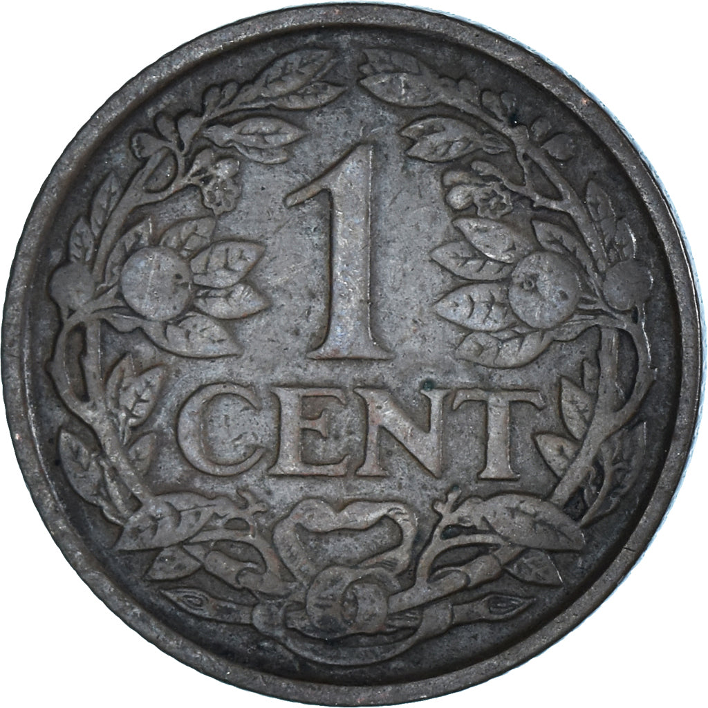 Moneda, Países Bajos, Cent, 1928