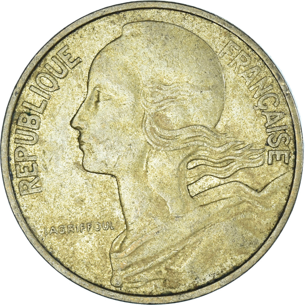 Münze, Frankreich, 10 Centimes, 1982