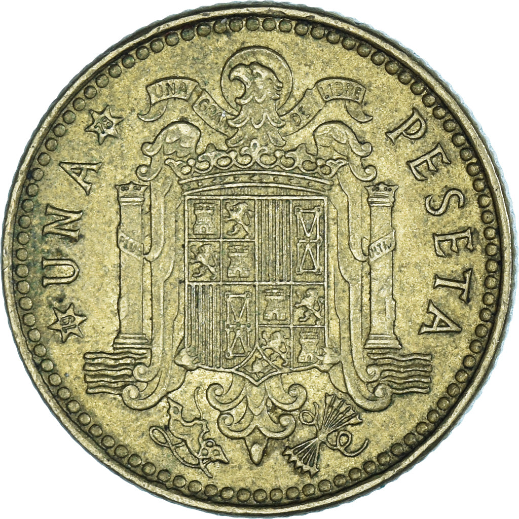 Moneda, España, Peseta, 1975