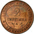 Monnaie, France, Cérès, 2 Centimes, 1884, Paris, SUP, Bronze, KM:827.1