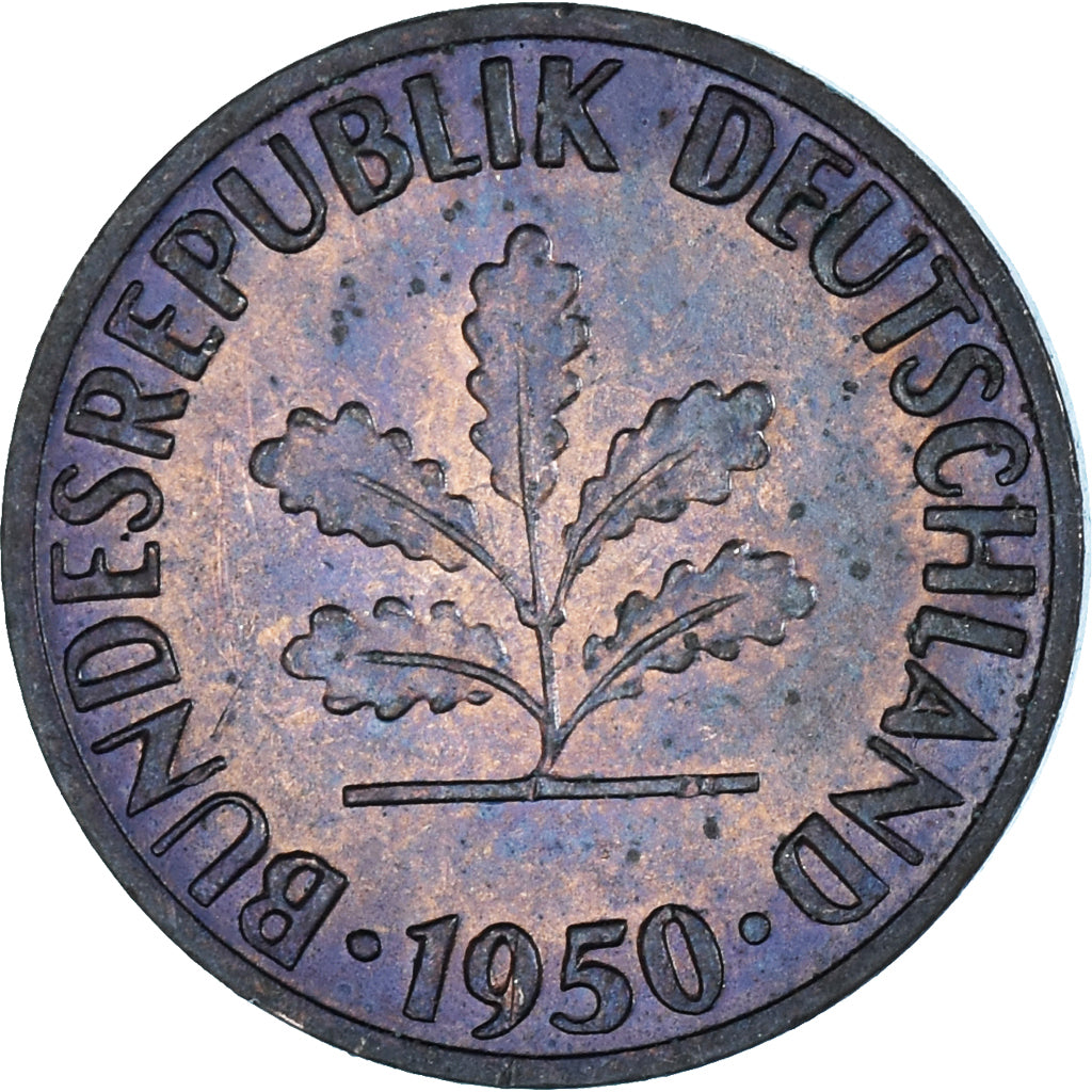 Coin, GERMANY - FEDERAL REPUBLIC, Pfennig, 1950