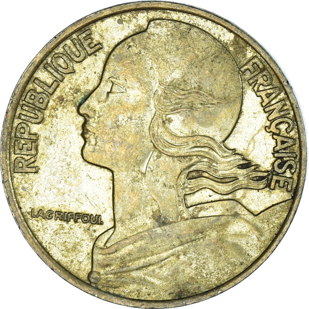 Coin, France, 5 Centimes, 1992