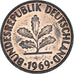Coin, GERMANY - FEDERAL REPUBLIC, 2 Pfennig, 1969