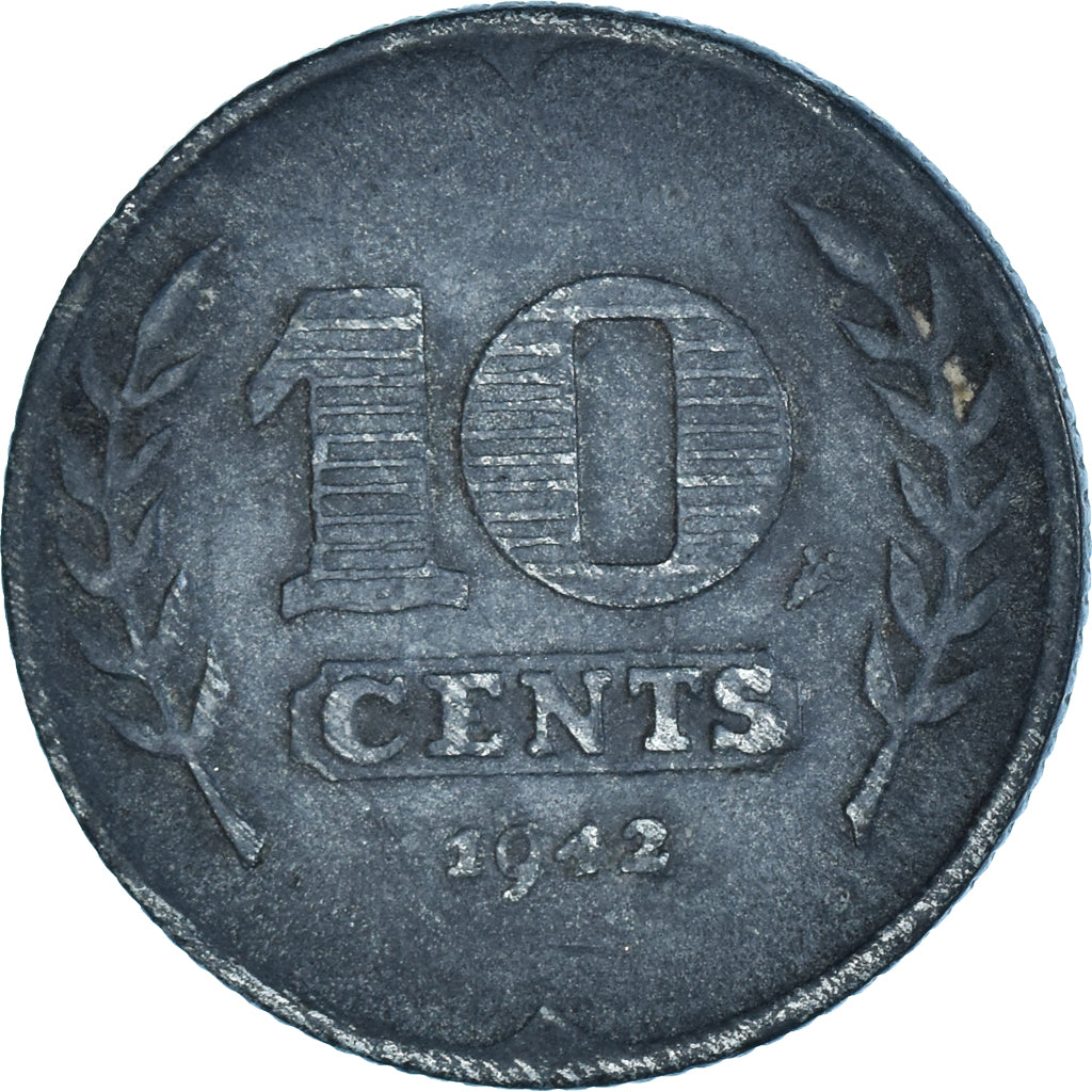 Munten, Nederland, 10 Cents, 1942