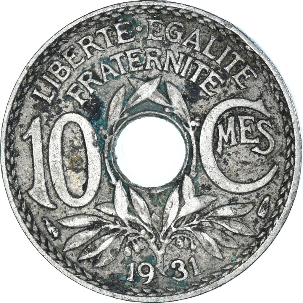 Coin, France, 10 Centimes, 1931