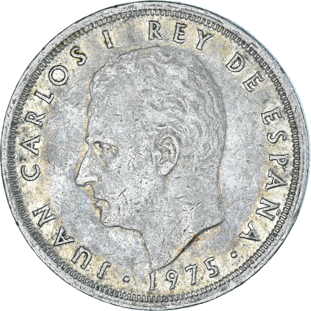 Münze, Spanien, 5 Pesetas, 1975