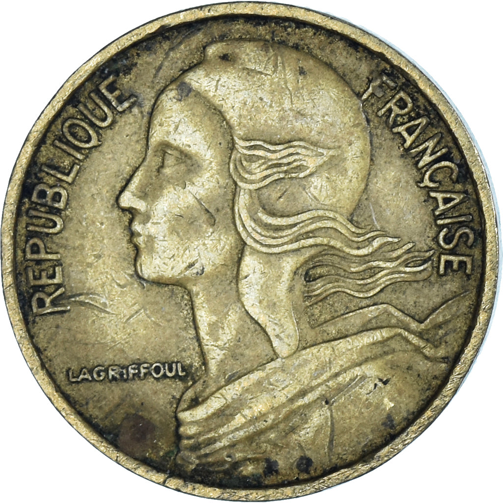 Münze, Frankreich, 5 Centimes, 1969