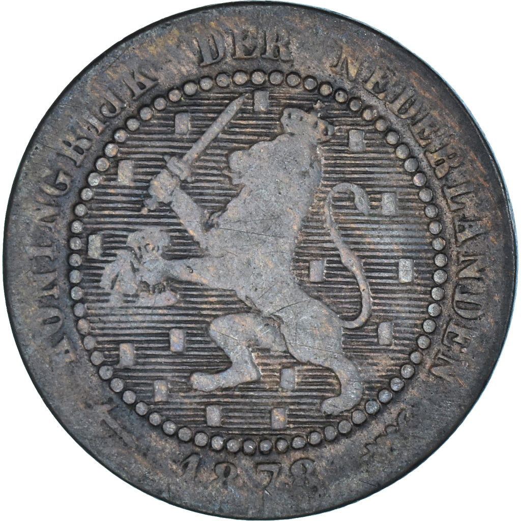 Münze, Niederlande, Cent, 1878