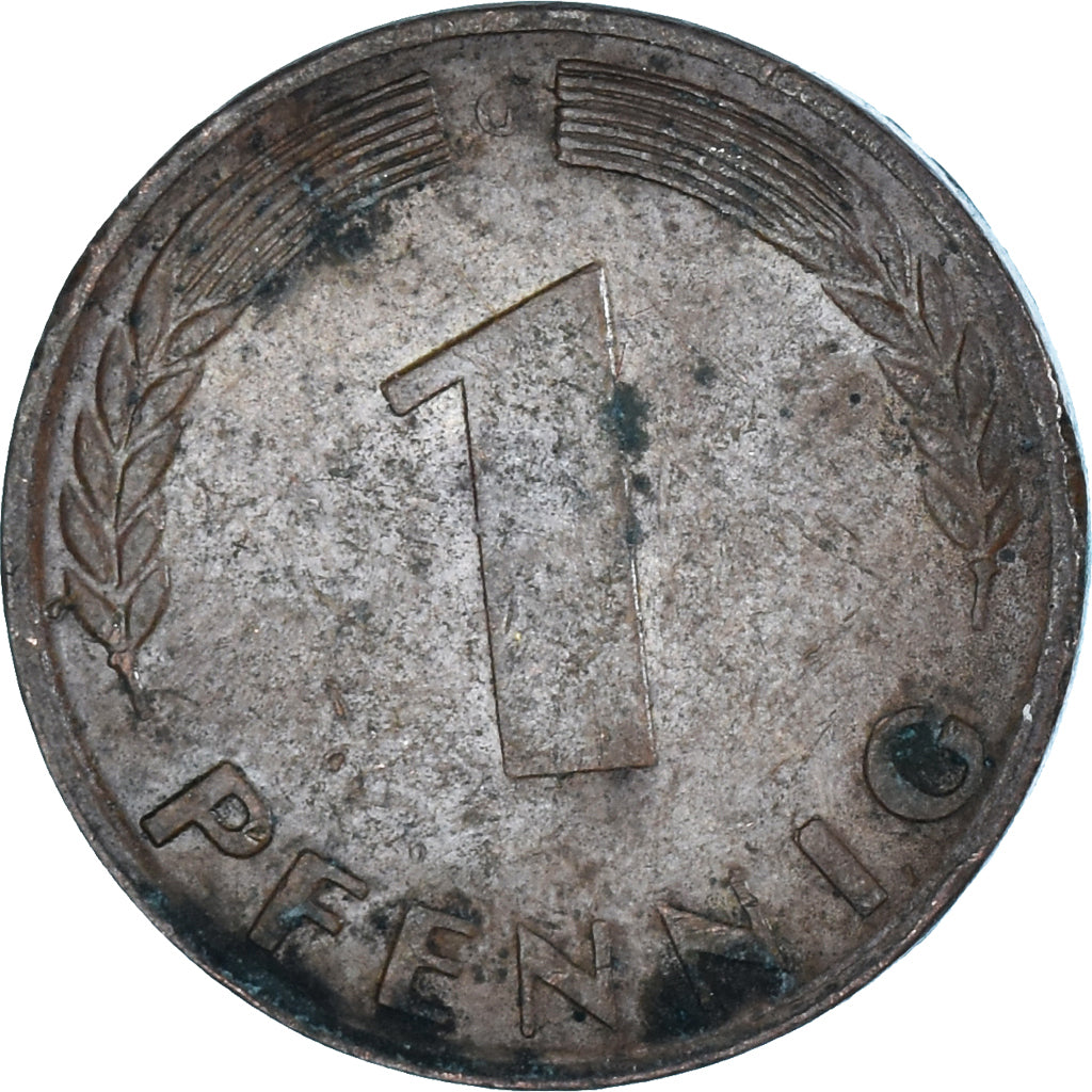Moneta, Niemcy, Pfennig, 1950