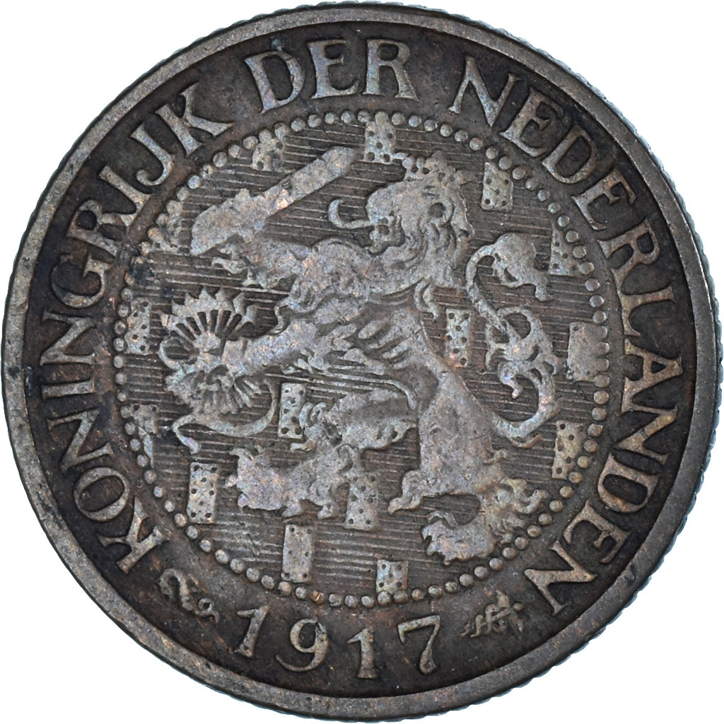 Munten, Nederland, Cent, 1917