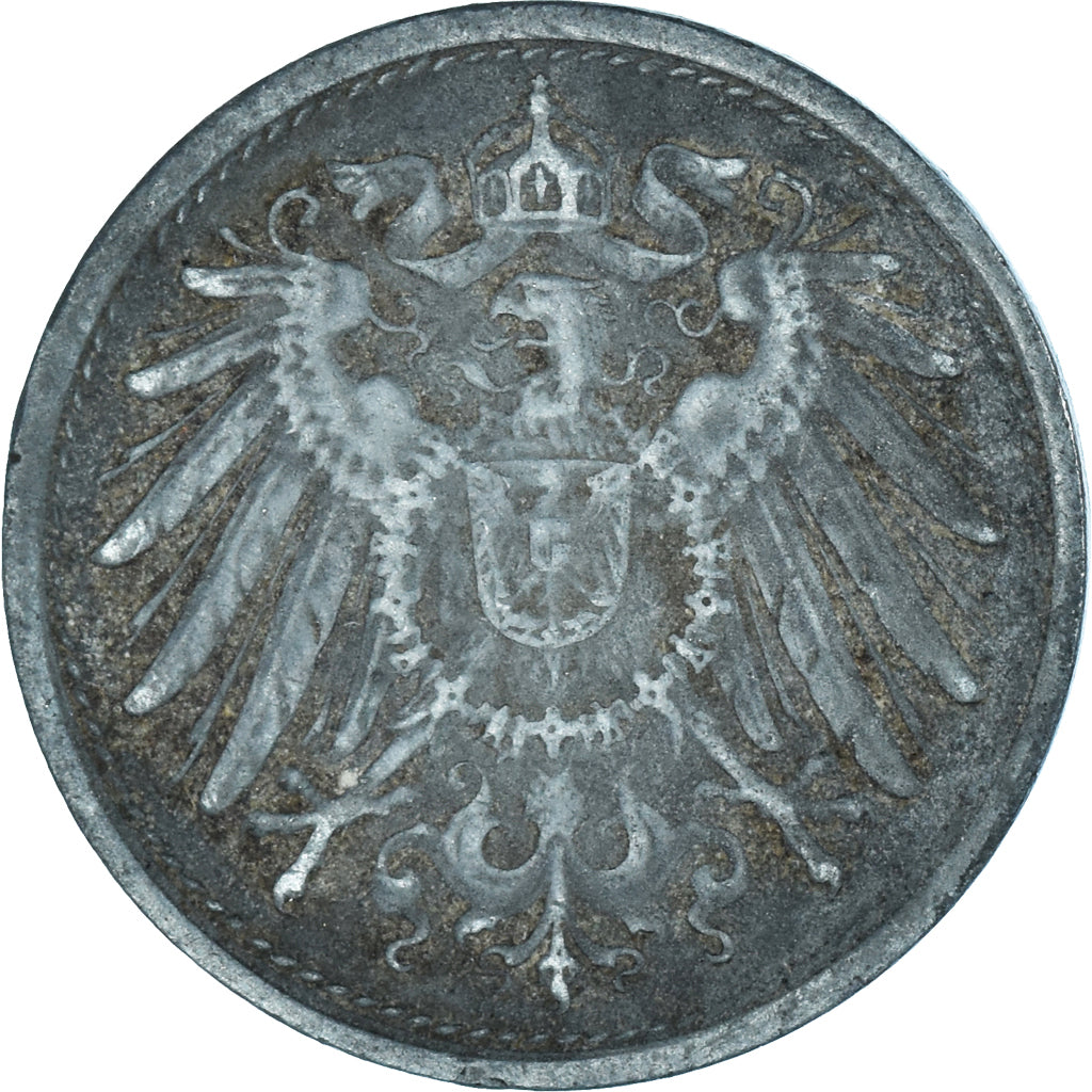 Moeda, Alemanha, 10 Pfennig, 1918