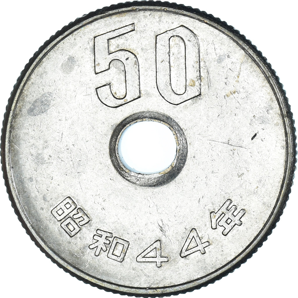 Munten, Japan, 50 Yen, 1969