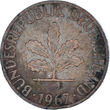 Coin, GERMANY - FEDERAL REPUBLIC, Pfennig, 1967