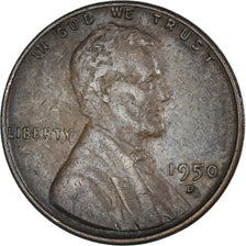 Moeda, Estados Unidos da América, Cent, 1950