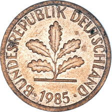 Moneda, Alemania, Pfennig, 1985