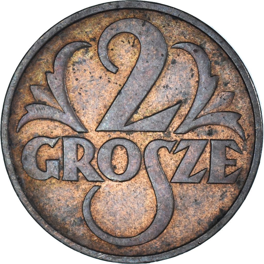 Munten, Polen, 2 Grosze, 1937