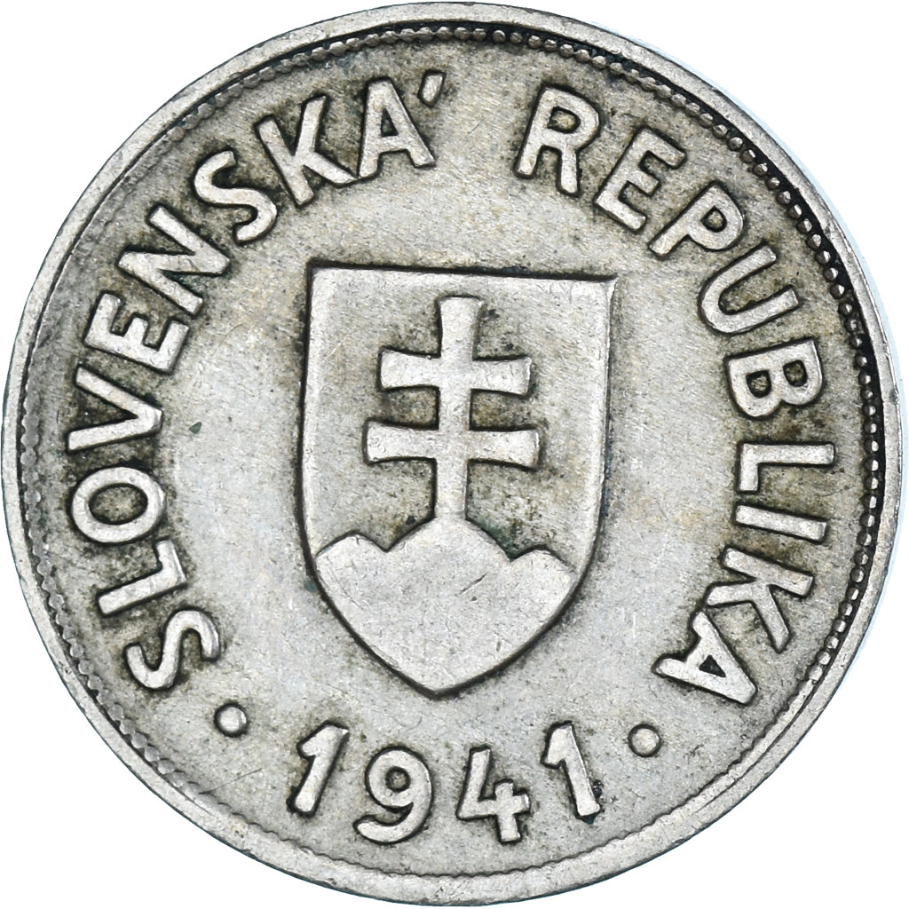 Münze, Slowakei, 50 Halierov, 1941