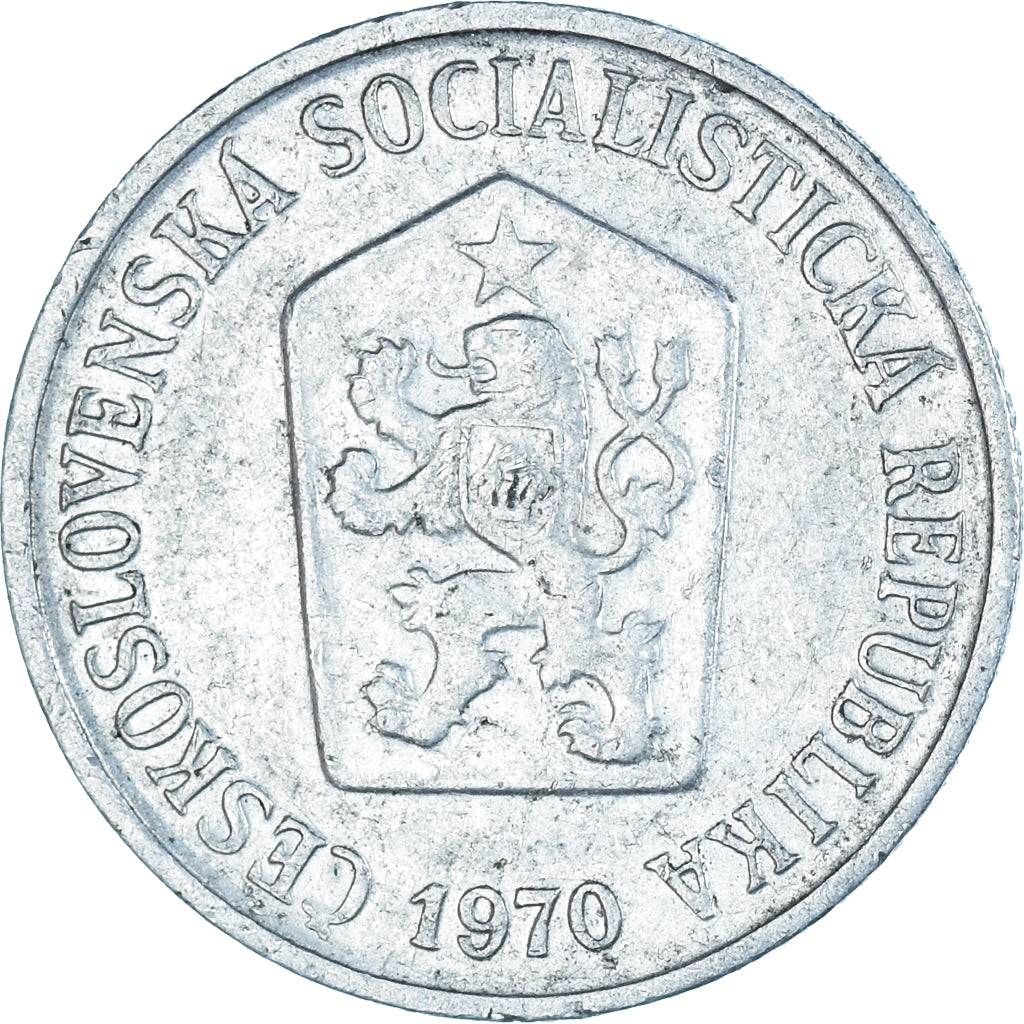 Moneta, Czechosłowacja, 10 Haleru, 1970