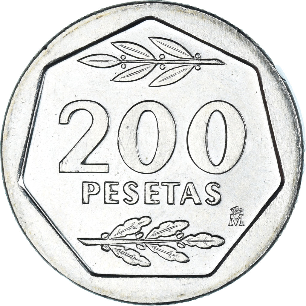 Coin, Spain, 200 Pesetas, 1986