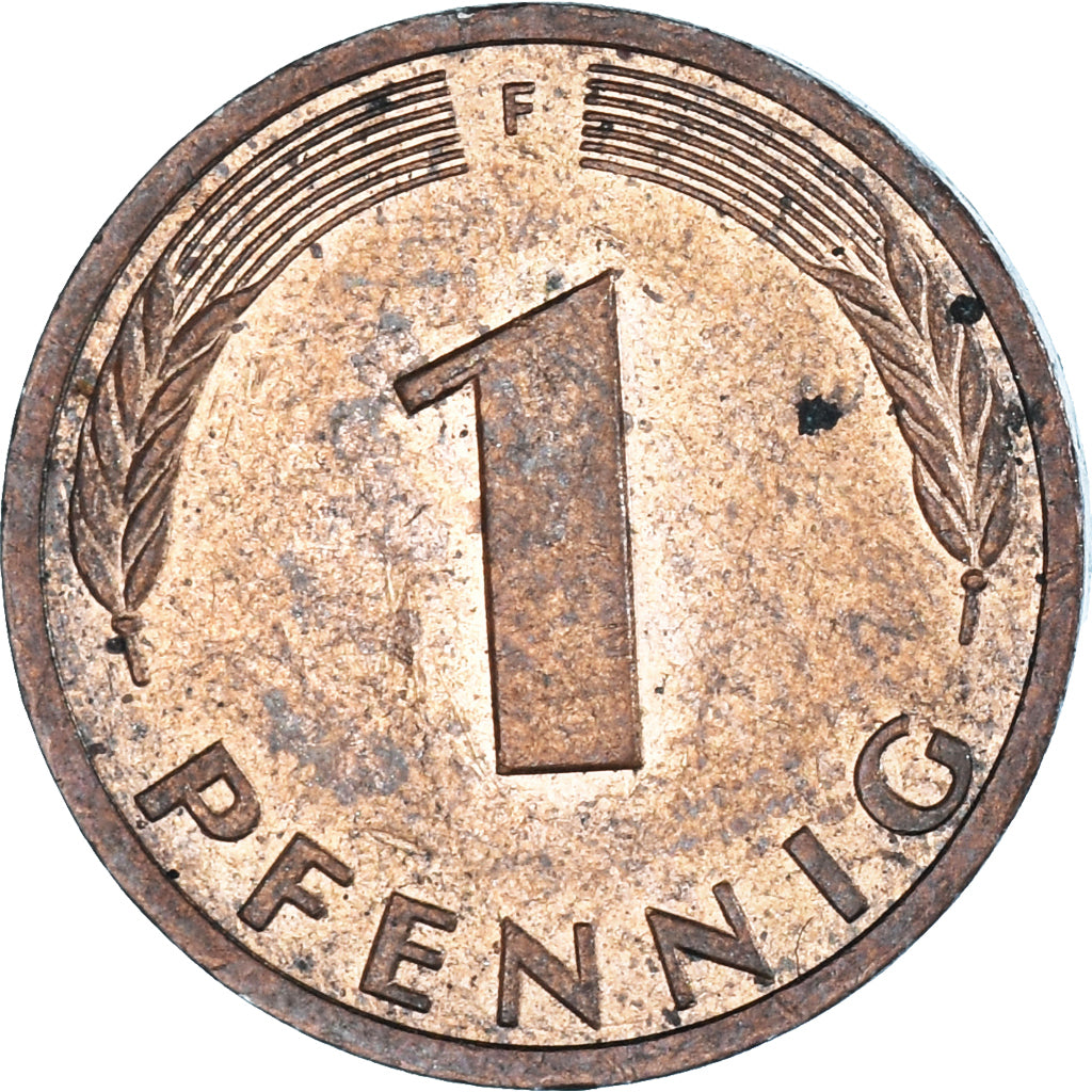 Munten, Duitsland, Pfennig, 1986
