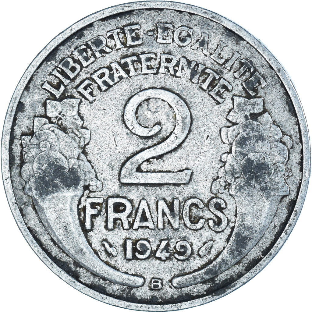 Coin, France, 2 Francs, 1949