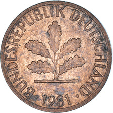 Coin, GERMANY - FEDERAL REPUBLIC, Pfennig, 1981