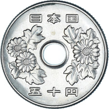 Coin, Japan, 50 Yen, 1975