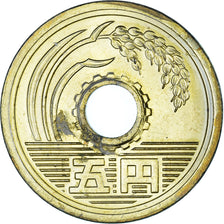 Munten, Japan, 5 Yen, 1997