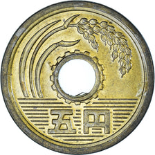 Münze, Japan, 5 Yen, 1973