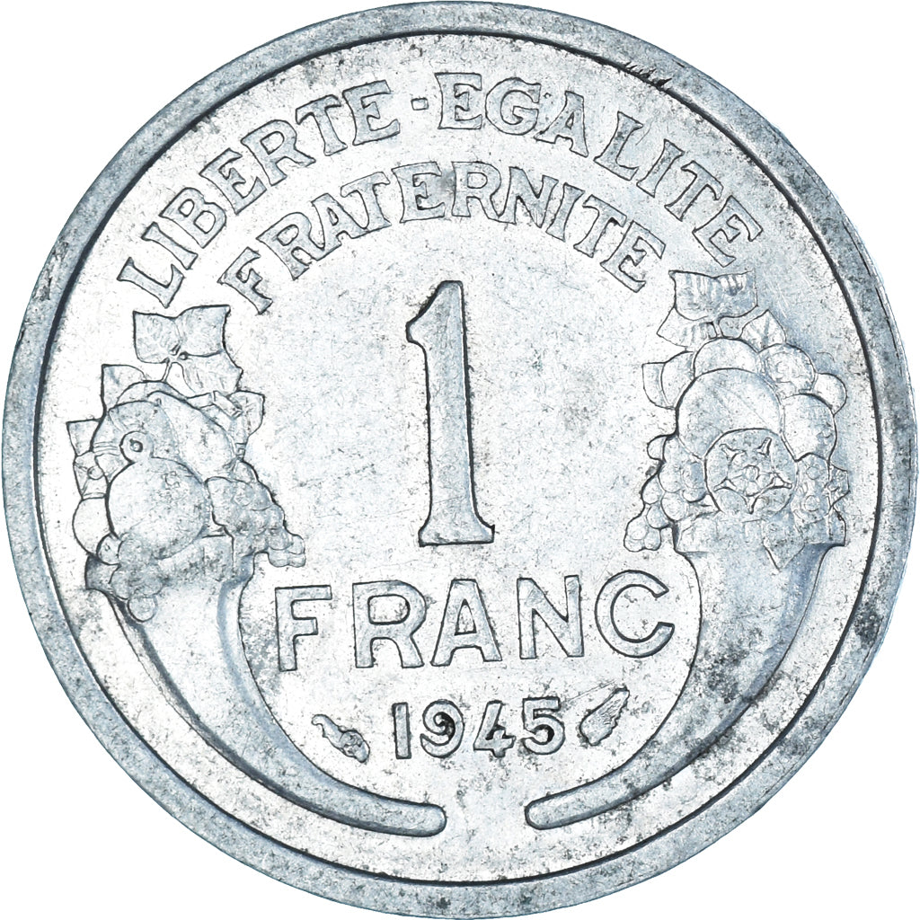 Münze, Frankreich, Franc, 1945