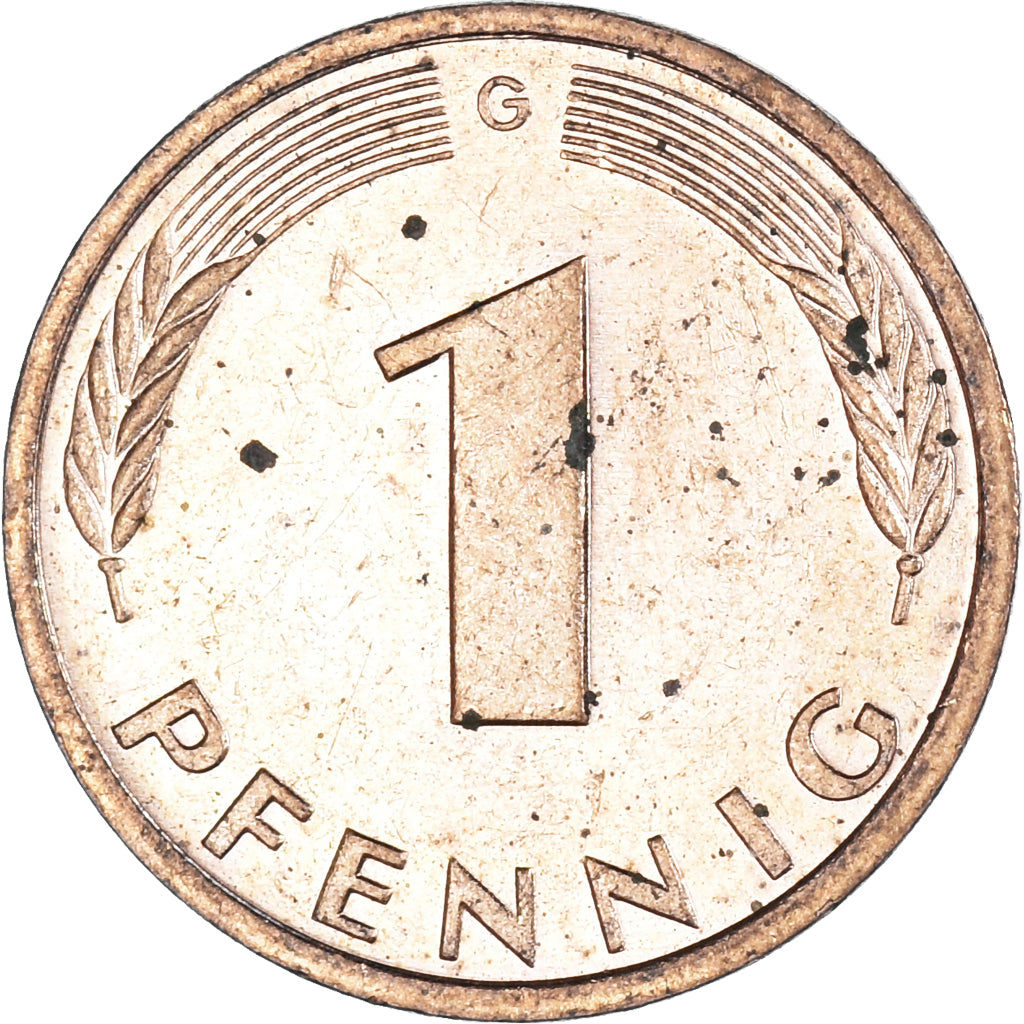 Coin, Germany, Pfennig, 1985