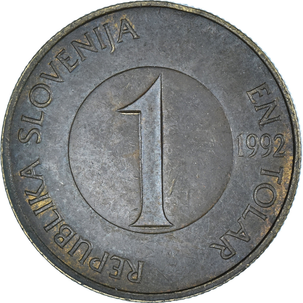 Moeda, Eslovénia, Tolar, 1992