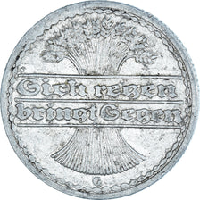 Münze, Deutschland, Weimarer Republik, 50 Pfennig, 1921