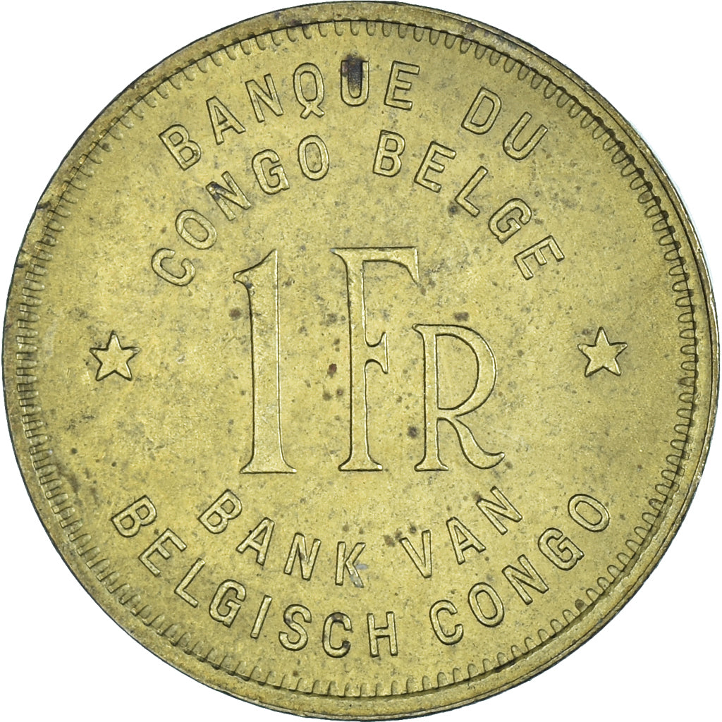 Moneta, Kongo Belgijskie, Franc, 1949